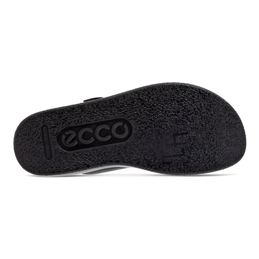 ECCO Mens Slides Black - Flowt Lx - VET-258947